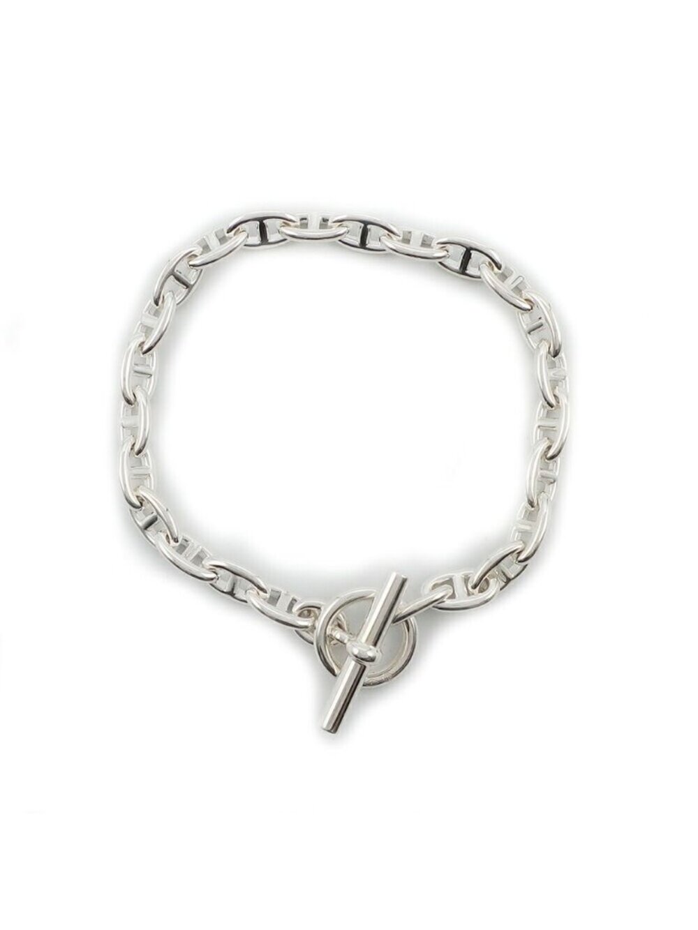 Hermes Chaine D'ancre TPM Bracelet Silver Chain